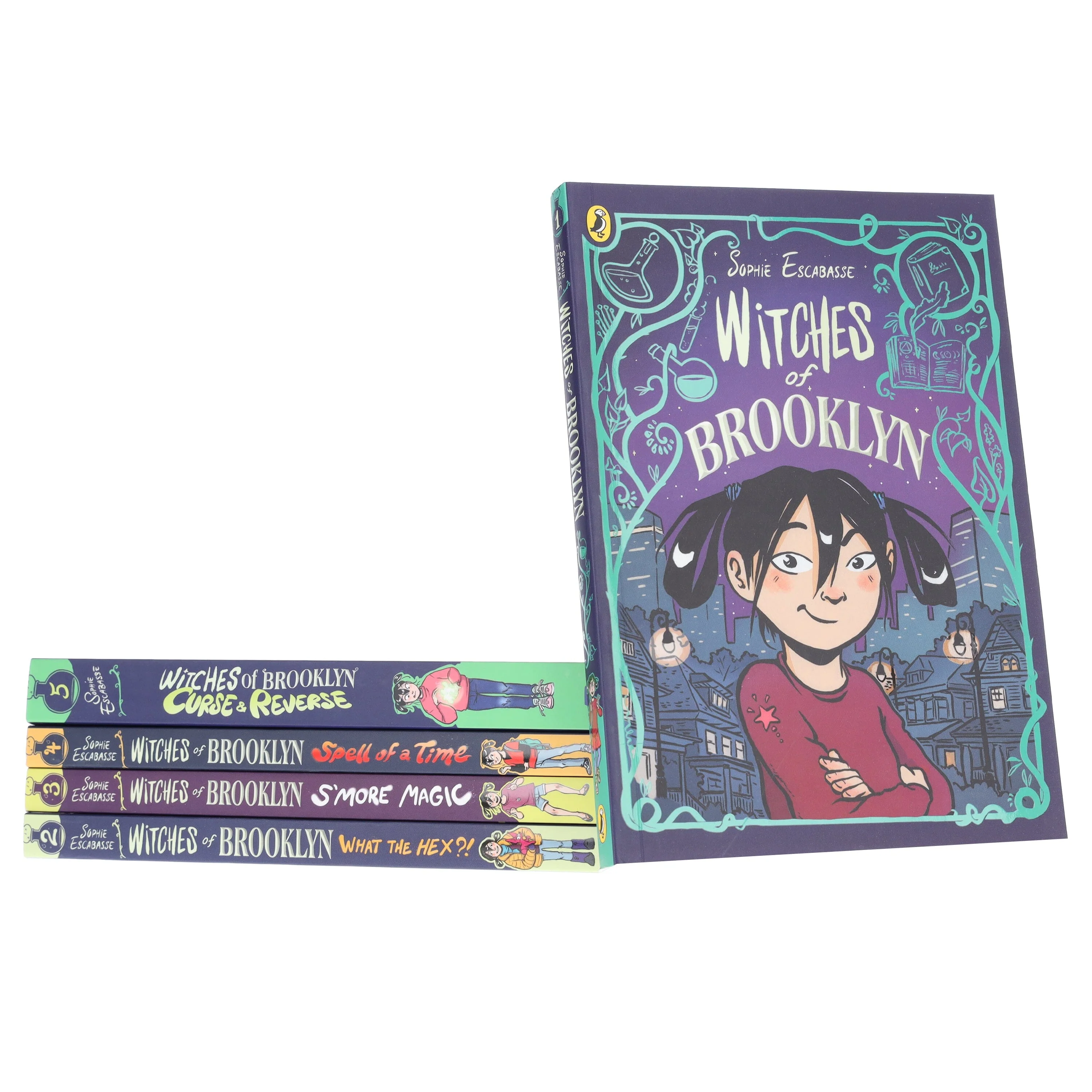 Witches of Brooklyn Graphic Novel Series by Sophie Escabasse 5 Books Collection Set - Ages 7-14 - Paperback - Image 4