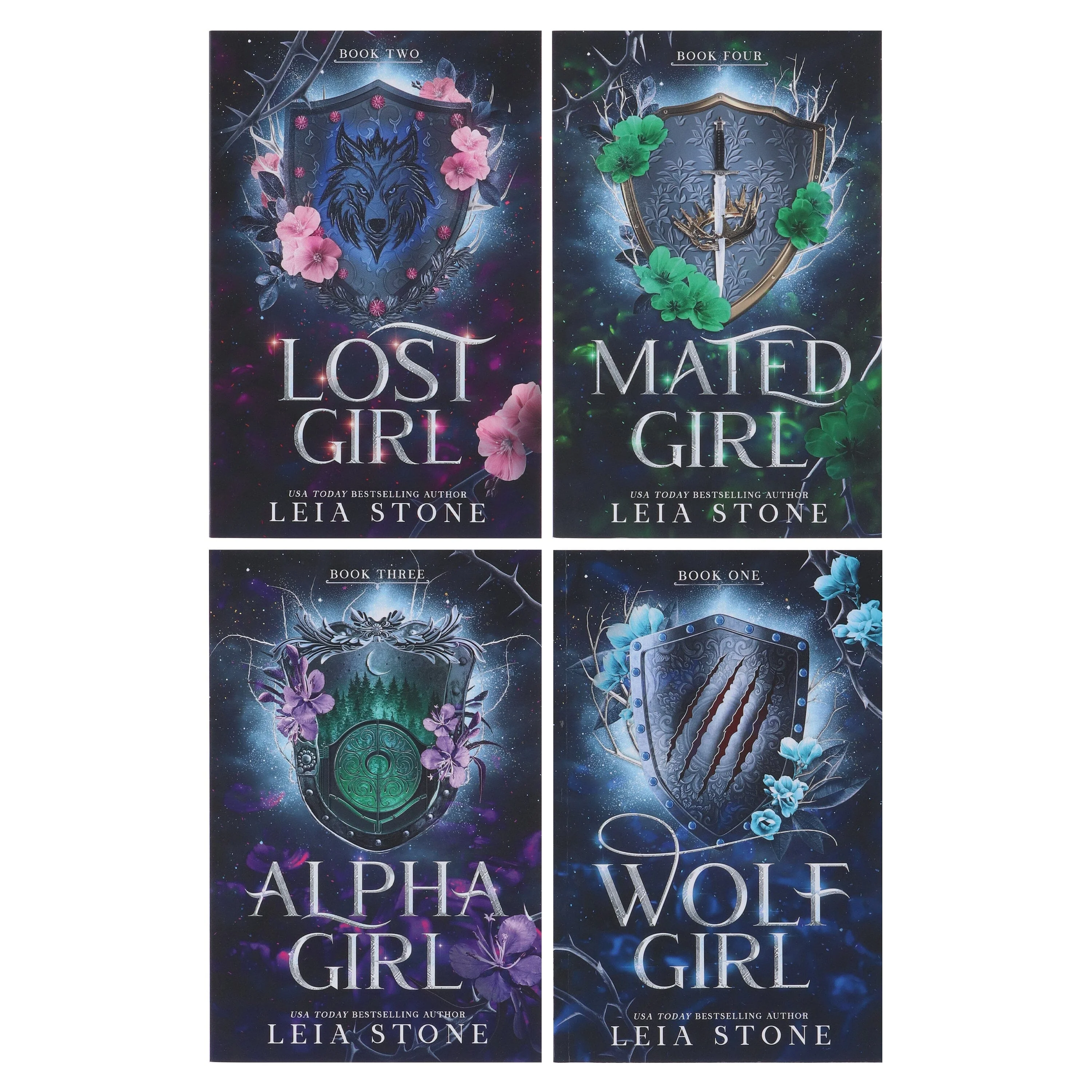 Wolf Girl Series by Leia Stone 4 Books Collection Set - Ages 14-18 - Paperback - Image 2