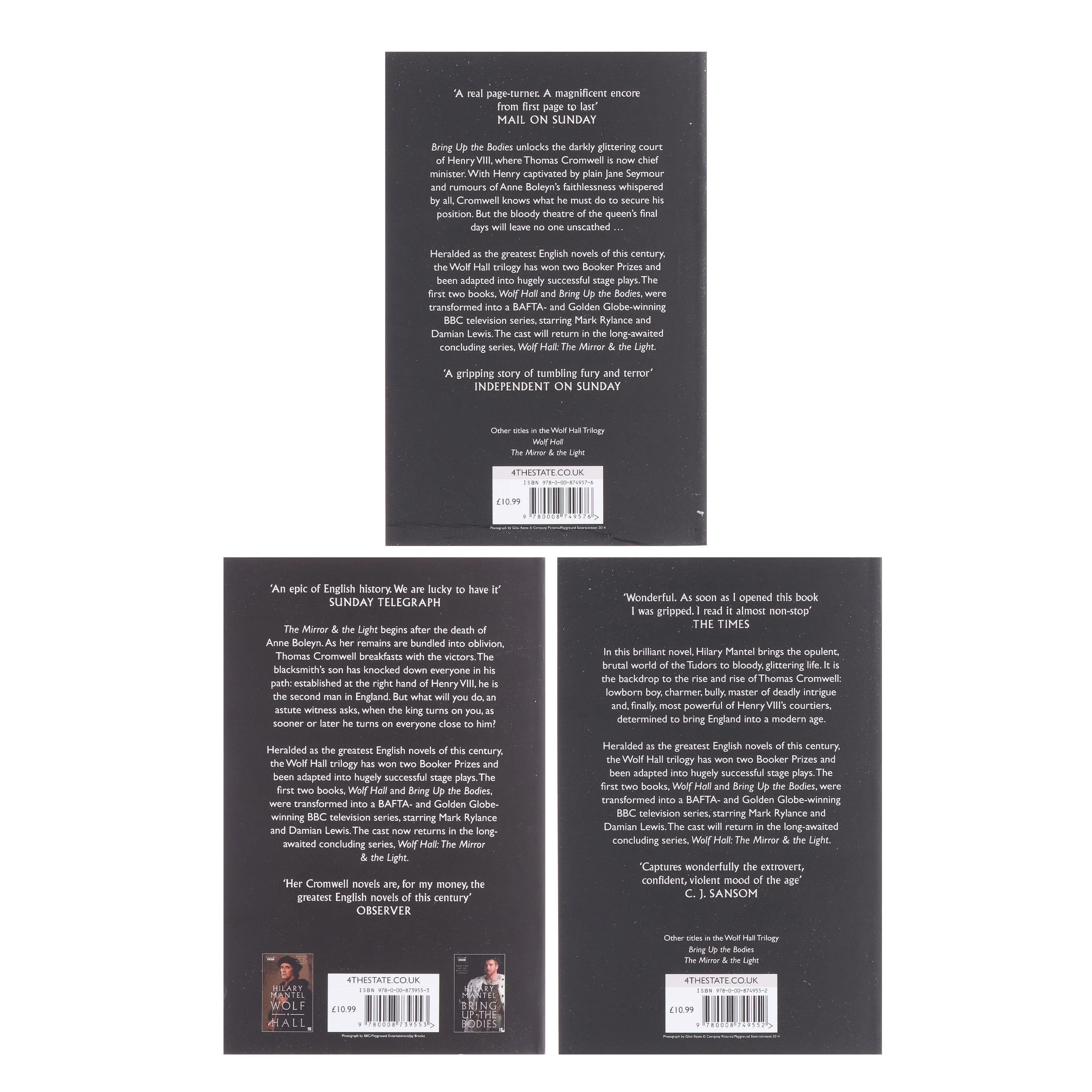 Wolf Hall Trilogy by Hilary Mantel 3 Books Collection Set - Fiction - Paperback - Image 3
