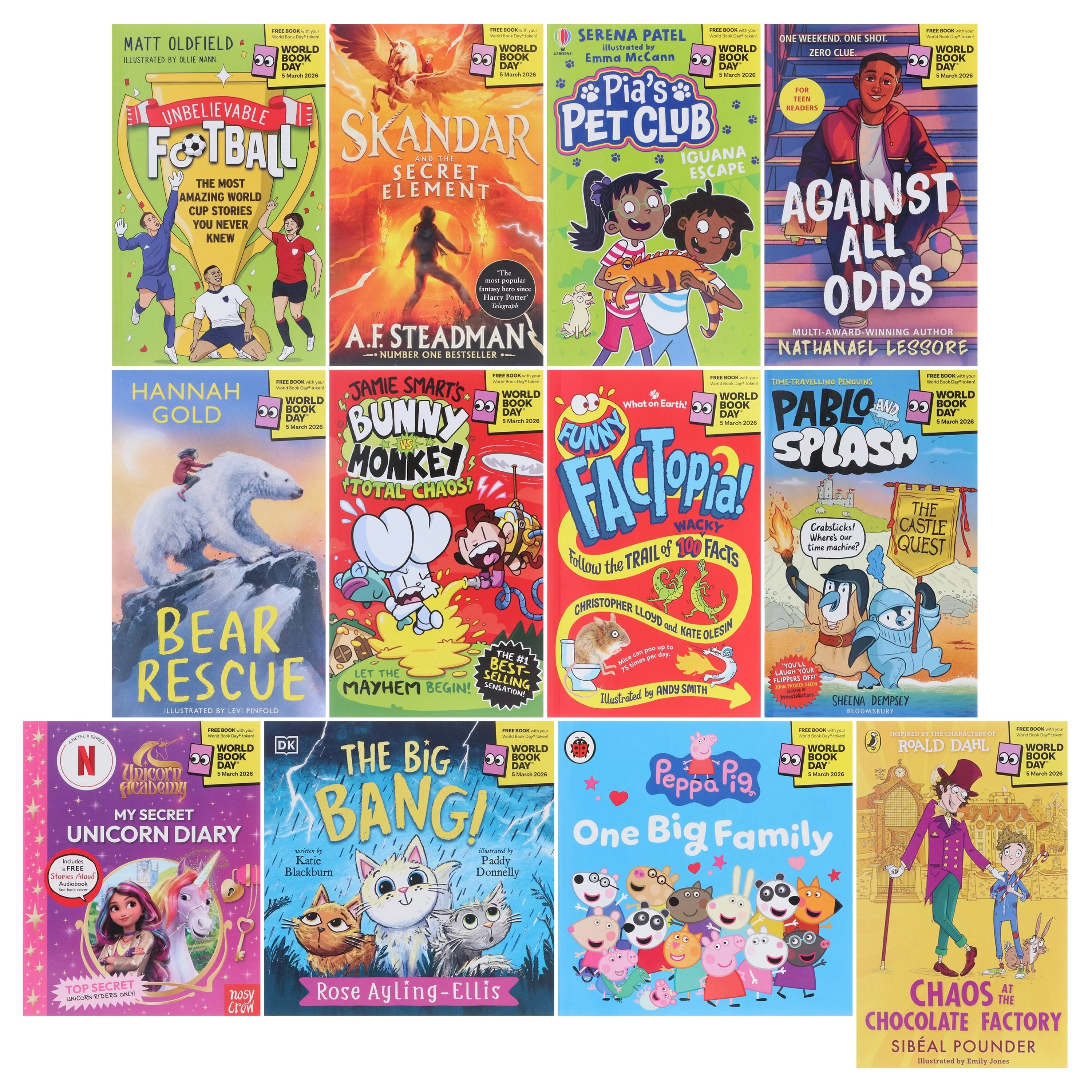World Book Day 2026 Collection 12 Books Set - Ages 5+ - Paperback - Image 2