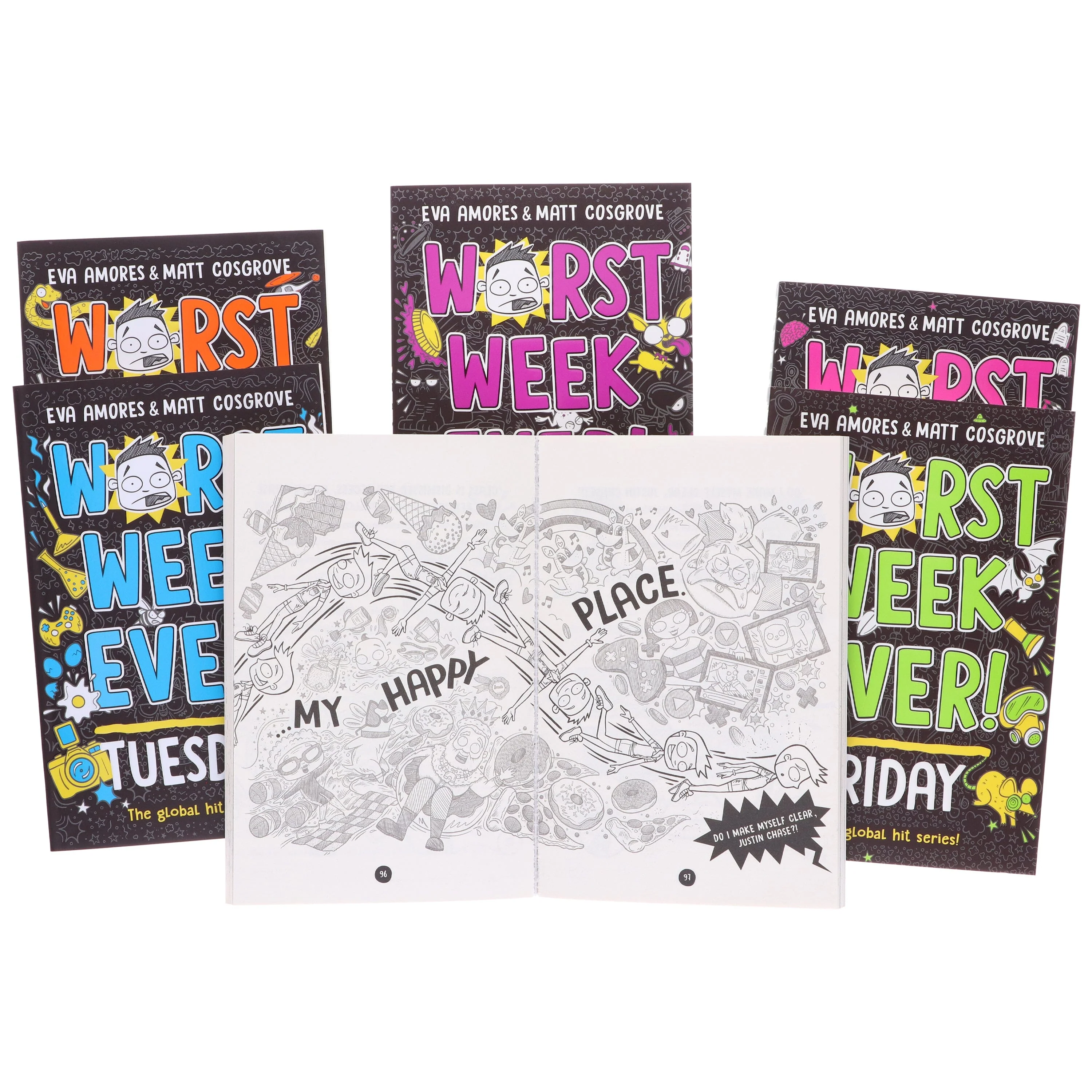 Worst Week Ever! Series By Eva Amores And Matt Cosgrove 6 Books Collection Set - Ages 8+ - Paperback - Image 7