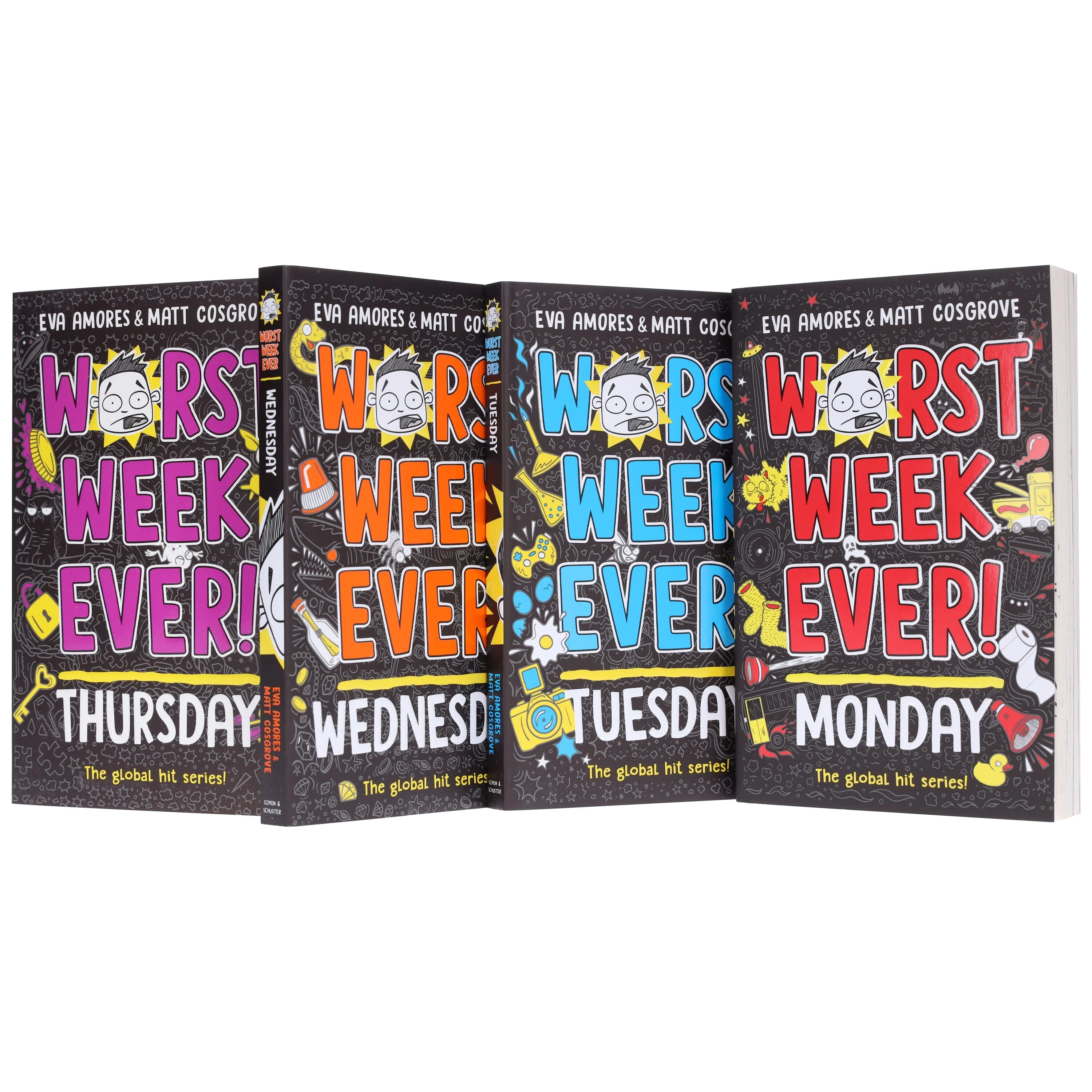 Worst Week Ever! Series By Eva Amores And Matt Cosgrove 4 Books Collection Set - Ages 8+ - Paperback - Image 5