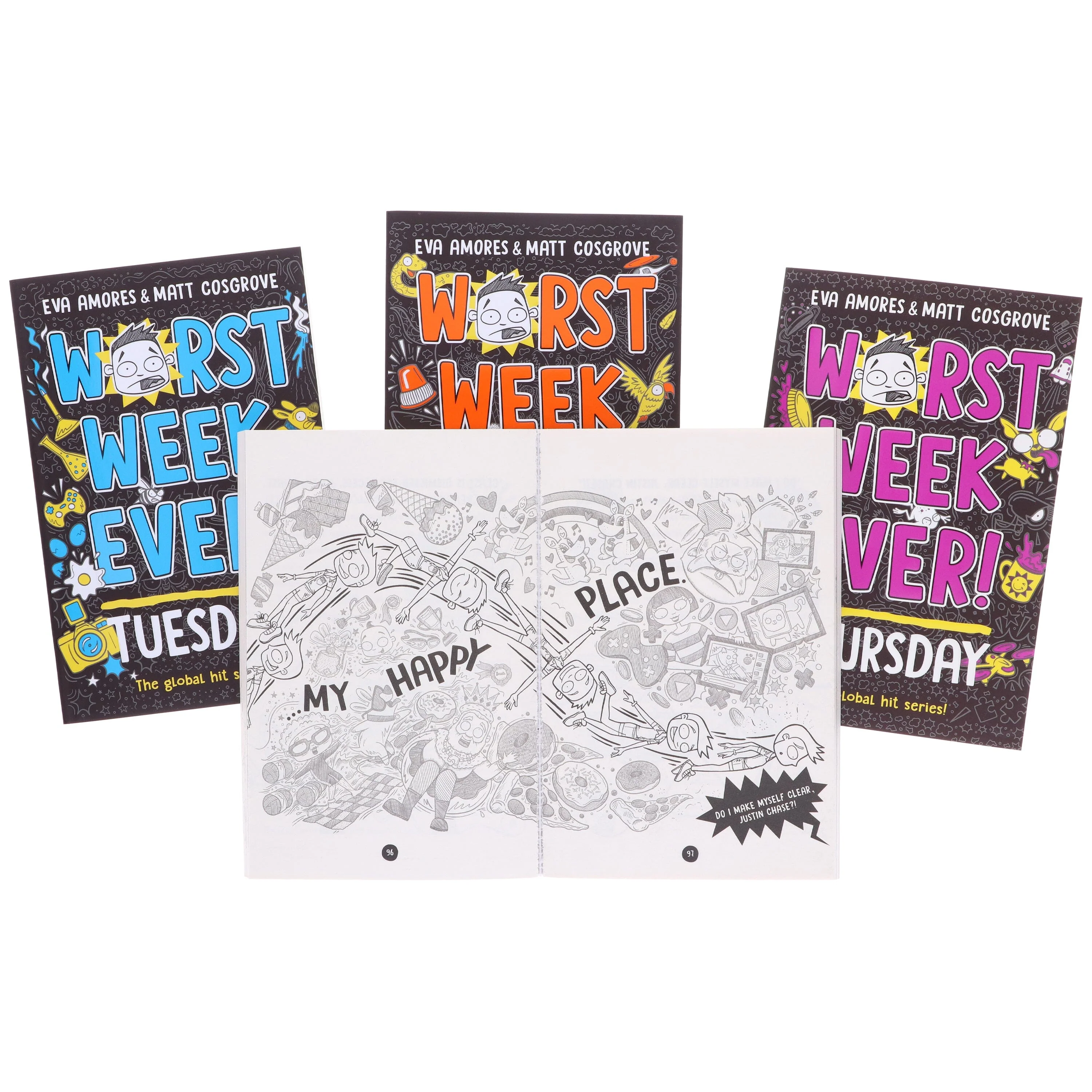 Worst Week Ever! Series By Eva Amores And Matt Cosgrove 4 Books Collection Set - Ages 8+ - Paperback - Image 6