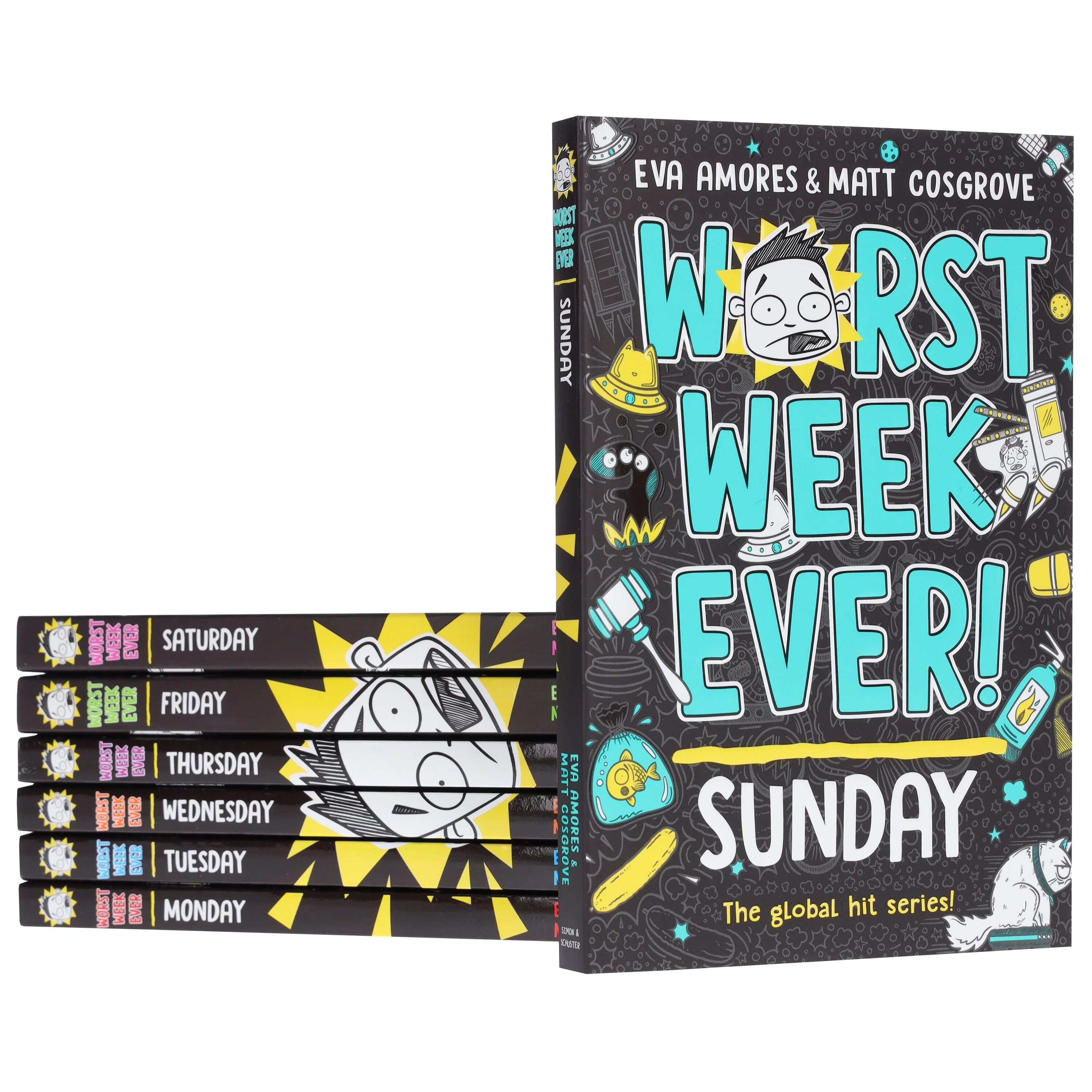 Worst Week Ever! Series By Eva Amores And Matt Cosgrove 7 Books Collection Set - Ages 8+ - Paperback - Image 5