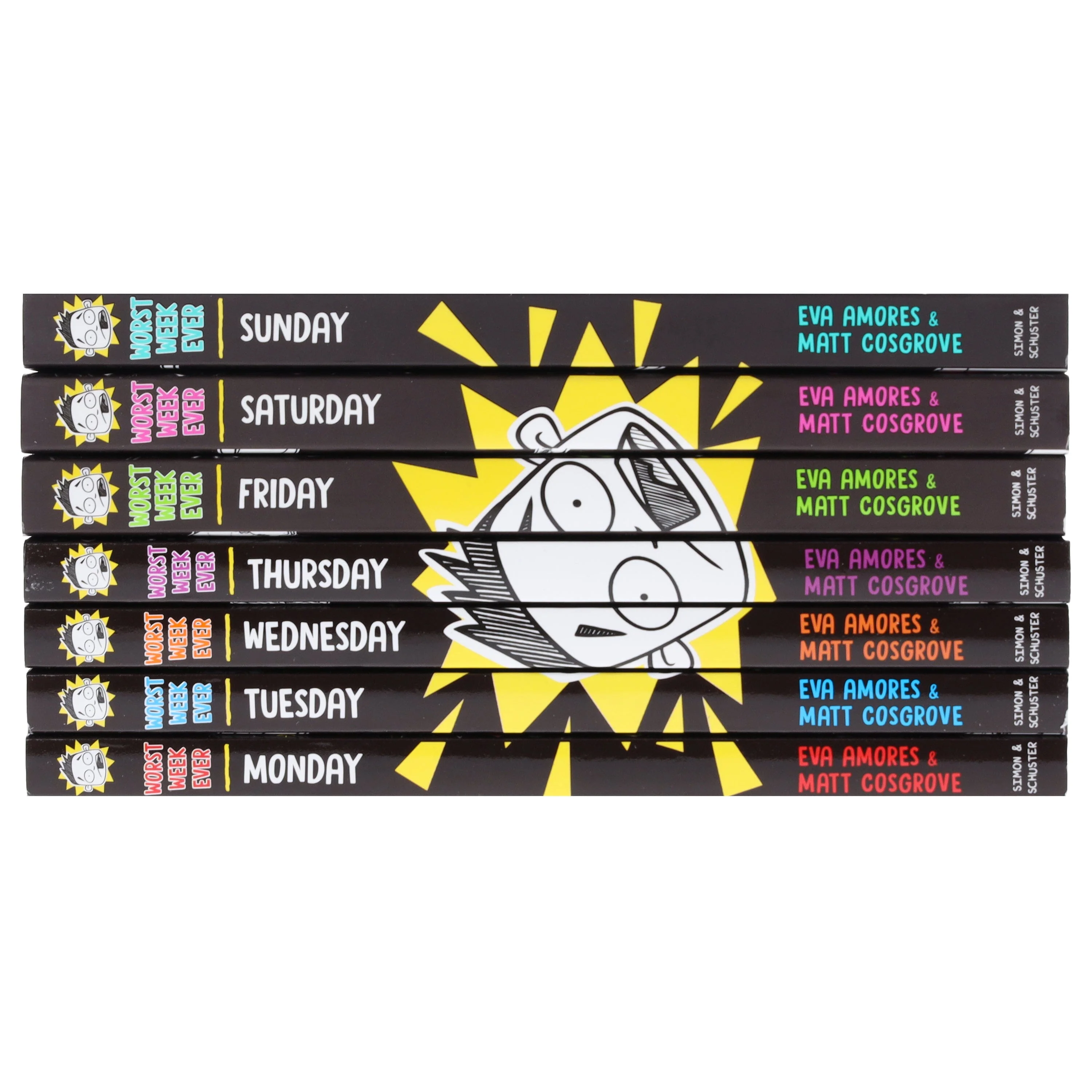 Worst Week Ever! Series By Eva Amores And Matt Cosgrove 7 Books Collection Set - Ages 8+ - Paperback - Image 7