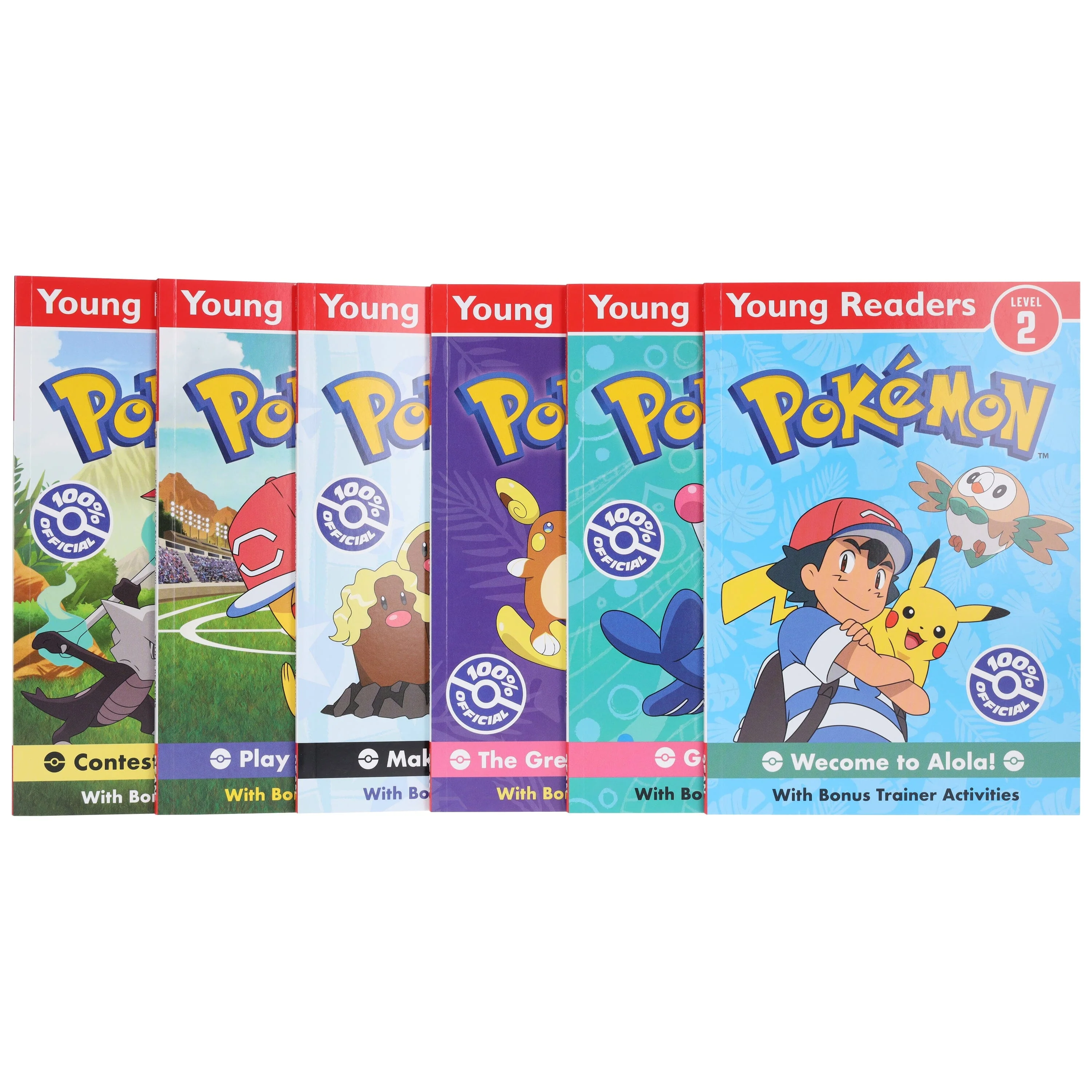 Pokémon: The Alola Collection Young Readers (Level 2) 6 Picture Books Box Set - Ages 4-8 - Paperback - Image 4