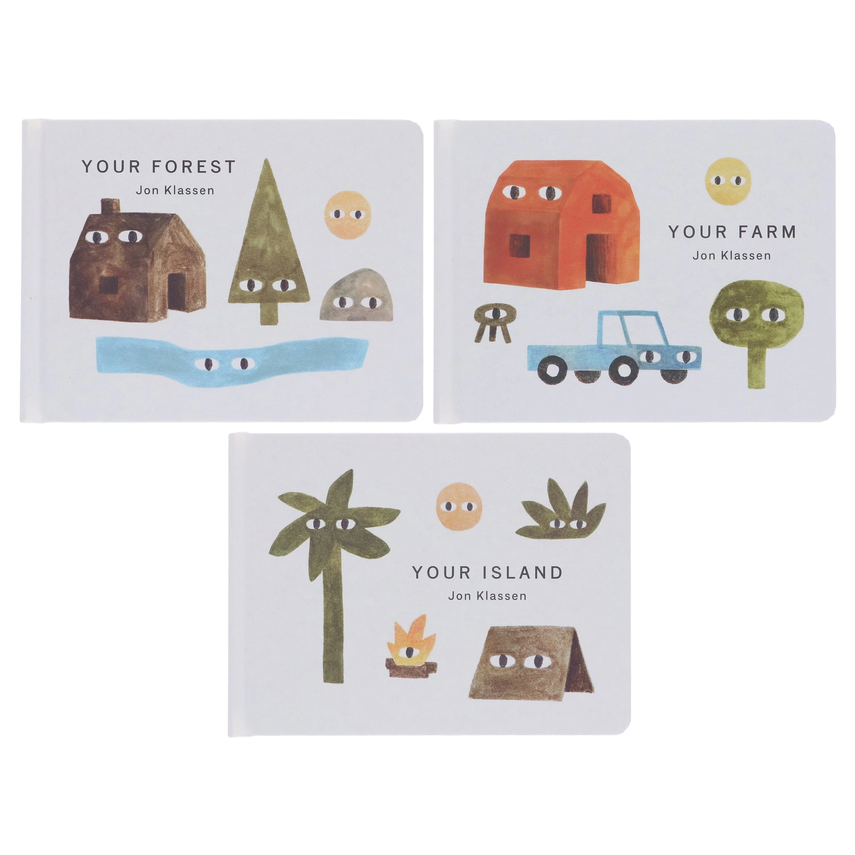 Your Places: A Trio of Board Books for the Youngest of Children by Jon Klassen 3 Books Collection Set - Ages 2-7 - Board Book - Image 2
