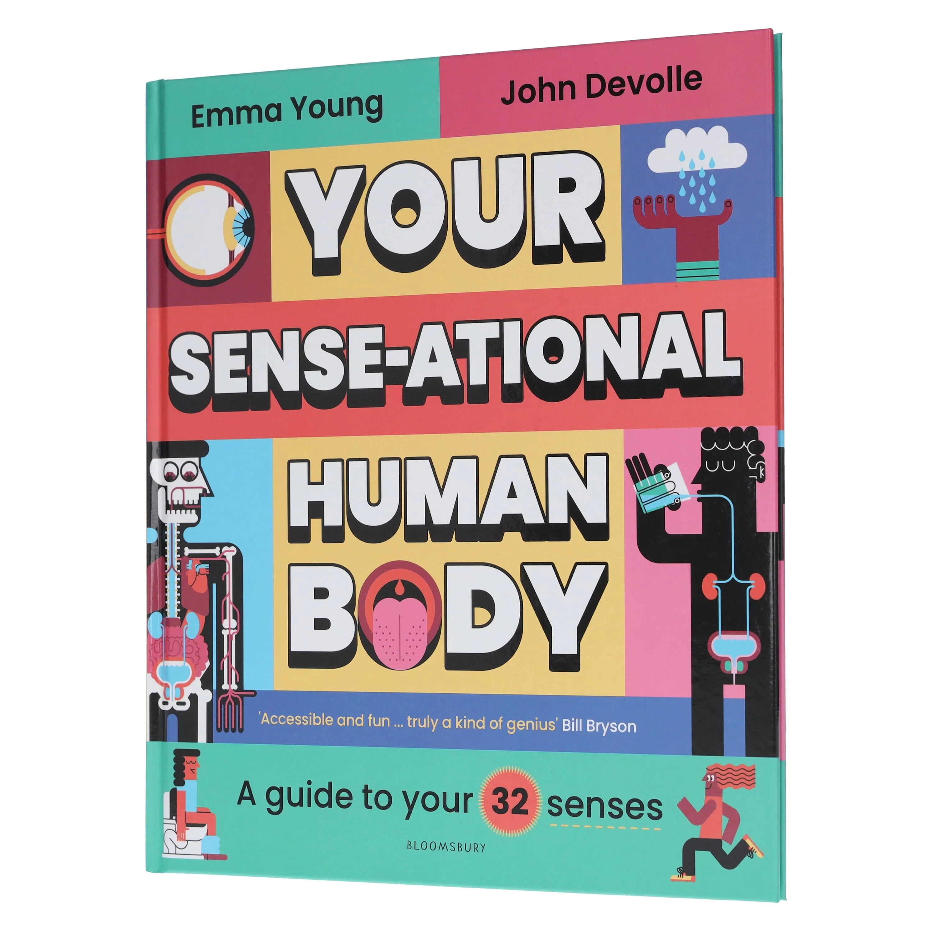 Your SENSE-ATIONAL Human Body: A Sensational Guide to Your 32 Senses by Emma Young - Ages 7-11 - Hardback - Image 4