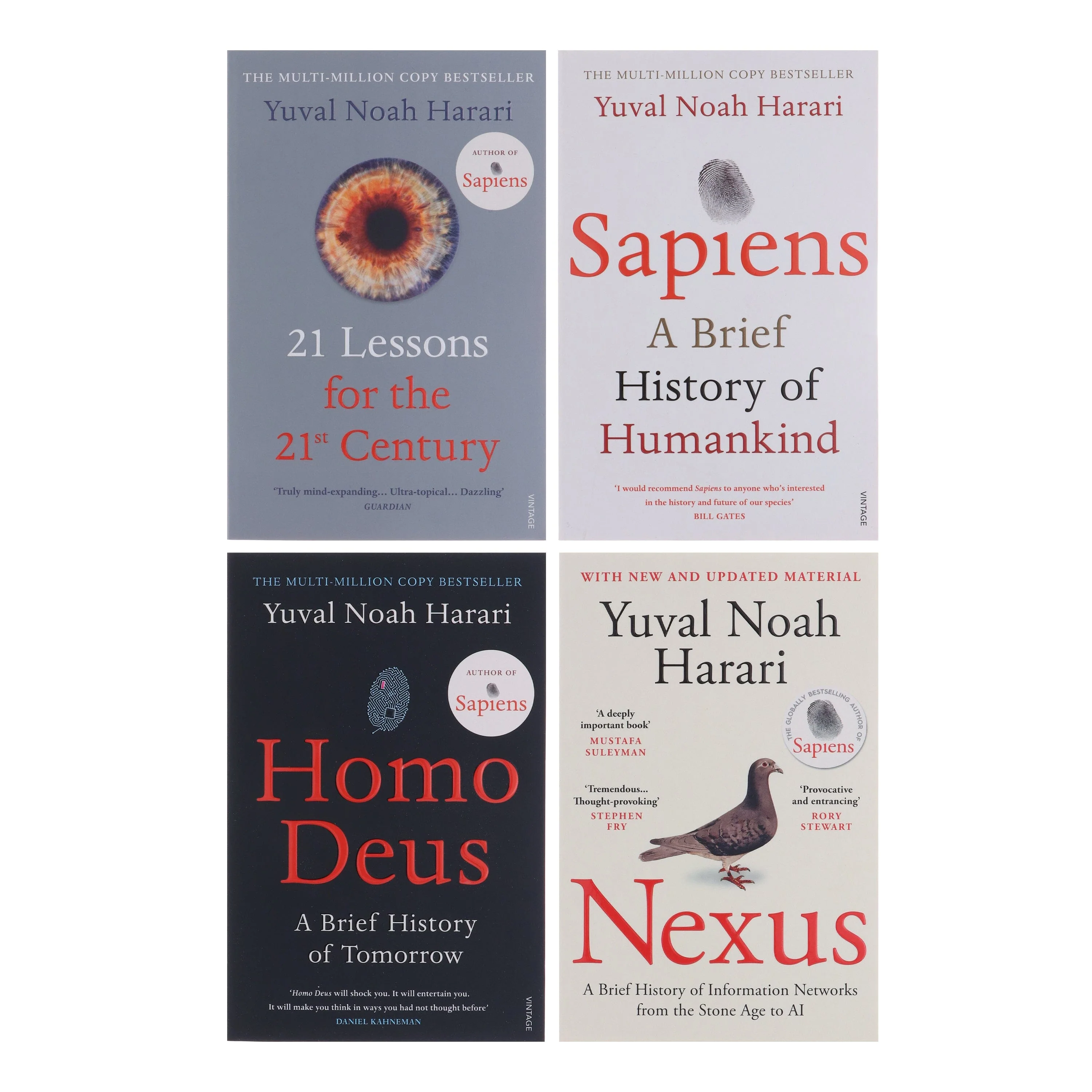 Yuval Noah Harari 4 Books Set Collection - Non-Fiction - Paperback - Image 2